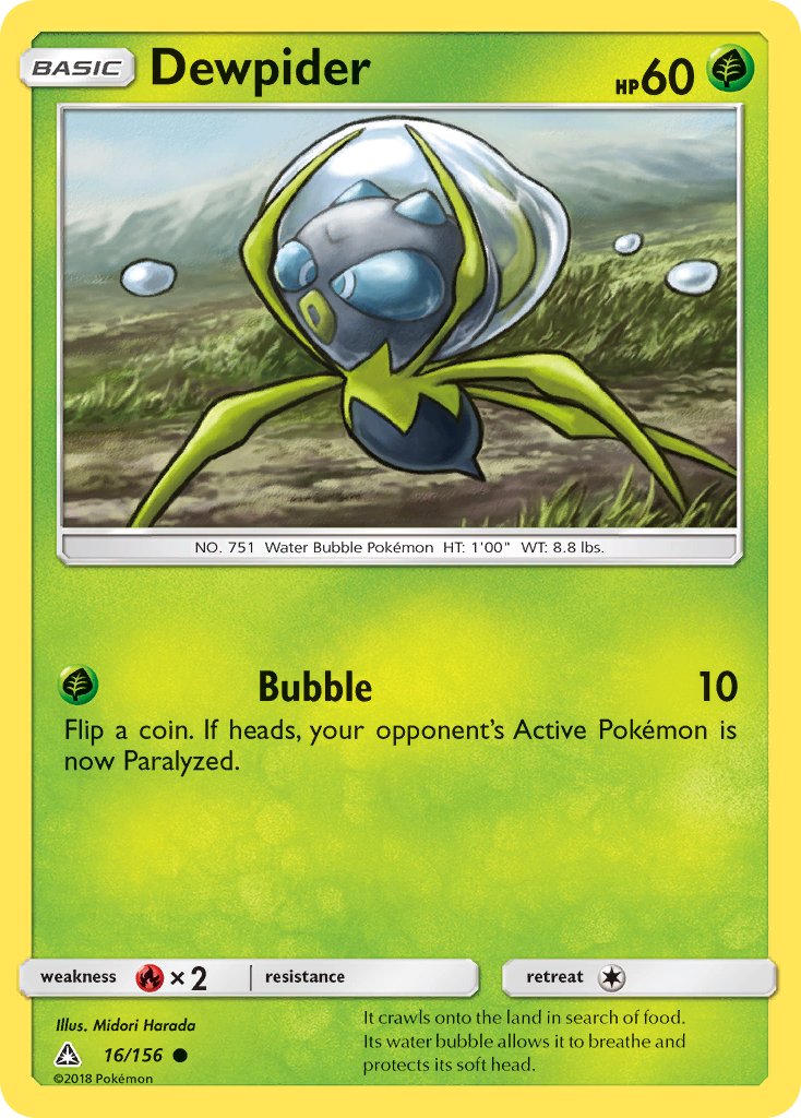 Dewpider [Reverse Holo]